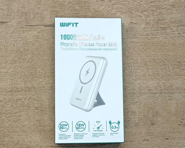 Повербанк с беспроводной зарядкой MagSafe: обзор аккумулятора на 10000мАч WiFit Wimag Pro / Питание и аккумуляторы / iXBT Live