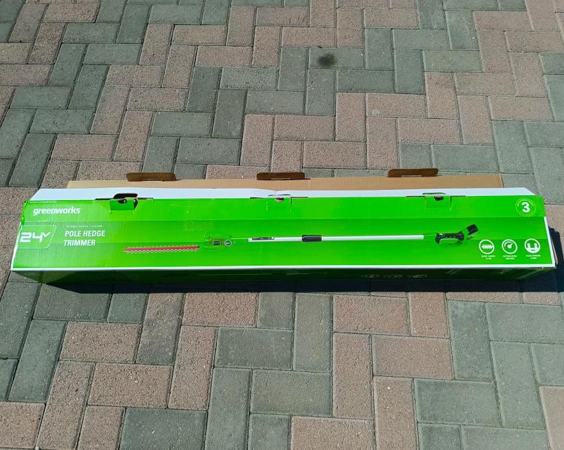 Обзор аккумуляторного кустореза Greenworks G24PH51 — кусты подровнять, и траву покосить / Инструменты и запчасти / iXBT Live